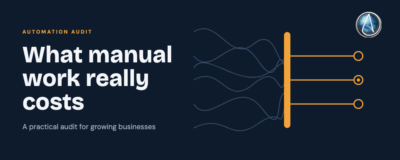 How much manual work costs your business